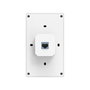 Omada EAP725-Wall Point d'accès mural Wi-Fi 7 BE5000 avec 2 ports 2.5G PoE (1 entrée, 1 pass-through) et 2 ports Gigabit RJ45 - Débit jusqu'à 4324 Mbps