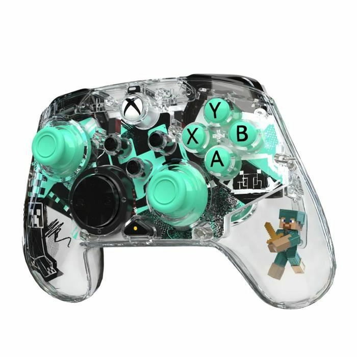 PDP Manette de jeu Minecraft : Diamond - Sans fil - Transparent PDP Manette de jeu Minecraft : Diamond - Sans fil - Transparent