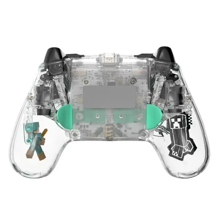 PDP - Manette Sans Fil Officielle Xbox - Minecraft : Diamond - Design Transparent - Pour Xbox Series X|S, Xbox One et PC - 40h Autonomie - Code Minecraft Inclus PDP - Manette Sans Fil Officielle Xbox - Minecraft : Diamond - Design Transparent - Pour Xbox Series X|S, Xbox One et PC - 40h Autonomie - Code Minecraft Inclus