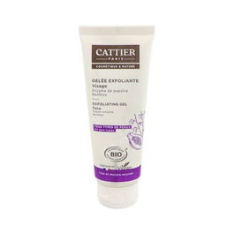 CATTIER Gel Exfoliant Visage 75 ml - Nettoyage et Exfoliation Douce, Purifiant