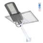 Farola LED Solaire 300W 5000K Panneau 6V 45W Batterie 42Ah Capteur Crépusculaire / Télécommande