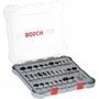 Bosch Professional Coffret de 30 fraises mixtes avec queue de 8 mm