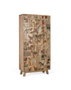 GINER Y COLOMER Meuble de rangement en bois de manguier peint à la main, multicolor - 170 cm x 90 cm