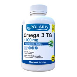 POLARIS OMEGA 3 TG 1000mg, 90 perles
