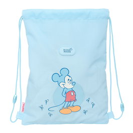 Sac à dos serré par des ficelles Mickey Mouse Clubhouse Baby Bleu 26 x 34 x 1 cm