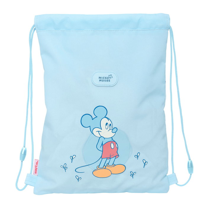 Sac à dos serré par des ficelles Mickey Mouse Clubhouse Baby Bleu 26 x 34 x 1 cm Sac à dos serré par des ficelles Mickey Mouse Clubhouse Baby Bleu 26 x 34 x 1 cm
