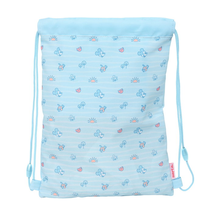 Sac à dos serré par des ficelles Mickey Mouse Clubhouse Baby Bleu 26 x 34 x 1 cm Sac à dos serré par des ficelles Mickey Mouse Clubhouse Baby Bleu 26 x 34 x 1 cm