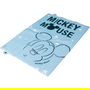 Licensing CZ10345 - Coussin à langer de voyage Mickey Mouse 63x40x10 cm - Mickeymade In Italy - Produit Outlet