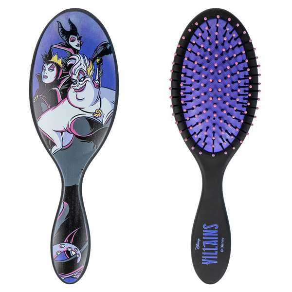 Cerdá - Set de beauté Disney Villanas pour enfants - Nécessaire, brosse à cheveux et élastiques - 20 x 21.6 x 4 cm - À partir de 36 mois