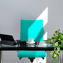 Piqueras Y Crespo Chaise Albacete Confidente Jaune avec Mécanisme Synchrone et Base Aluminium