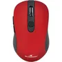 Bluestork OFFICE 60 M-WL-OFF60-RED - Souris sans fil ergonomique avec 6 boutons, latéraux pour navigation, pour PC/MAC - Rouge