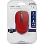 Bluestork OFFICE 60 M-WL-OFF60-RED - Souris sans fil ergonomique avec 6 boutons, latéraux pour navigation, pour PC/MAC - Rouge