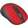 Bluestork OFFICE 60 M-WL-OFF60-RED - Souris sans fil ergonomique avec 6 boutons, latéraux pour navigation, pour PC/MAC - Rouge