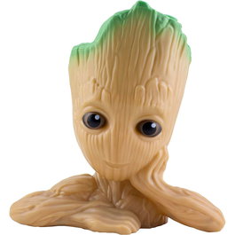 PALADONE - Lampe 3D Groot des Gardiens de la Galaxie Marvel avec son, hauteur 22 cm - Fonctionne avec 3 piles AAA