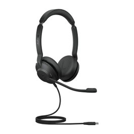 Jabra Evolve2 30 - Casque micro USB-A/USC-C filaire supra-auriculaire pour téléphonie avec réduction de bruit passive, plug-and-play, 2 ans garantie