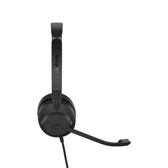 Jabra Evolve2 30 - Casque micro USB-A/USC-C filaire supra-auriculaire pour téléphonie avec réduction de bruit passive, plug-and-play, 2 ans garantie