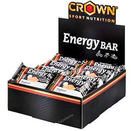 CROWN SPORT NUTRITION Barre Énergétique Yaourt 12 x 60 g