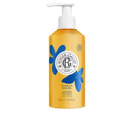 Roger & Gallet Crème Corps Parfumée Vanille Soleil 250 ml - Soin Hydratant à 96% d'ingrédients naturels - Unisexe