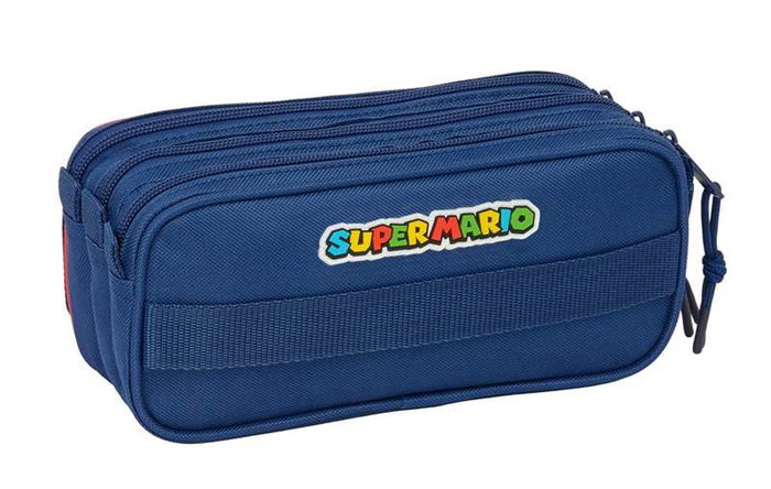 Safta Portatodo Triple Big Super Mario "Mamma Mia" Coffret de rangement 21,5 x 10 x 8 cm pour enfant à partir de 3 ans Safta Portatodo Triple Big Super Mario "Mamma Mia" Coffret de rangement 21,5 x 10 x 8 cm pour enfant à partir de 3 ans