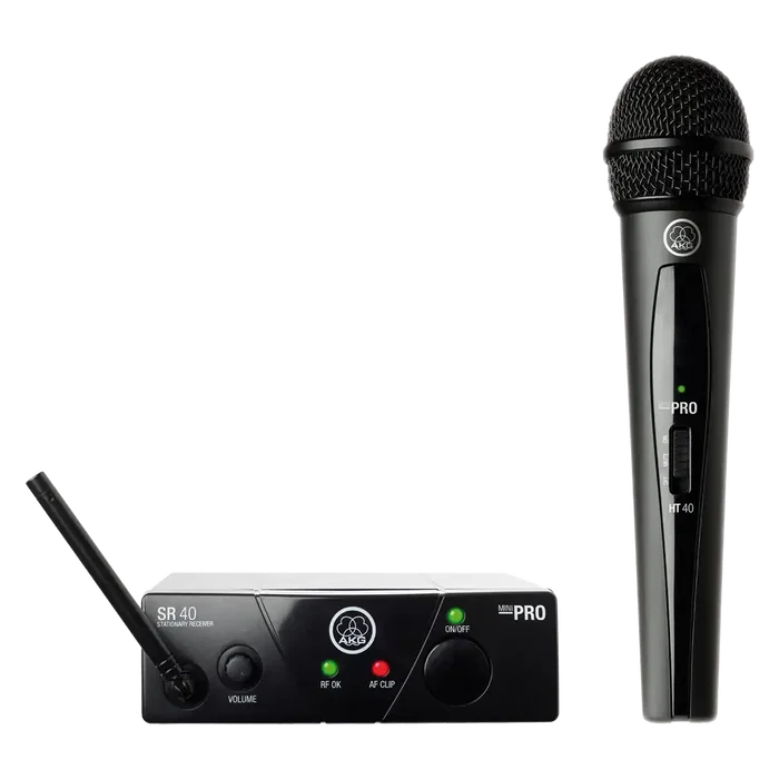 AKG Système sans fil UHF Vocal Band ISM1 avec microphone et récepteur
