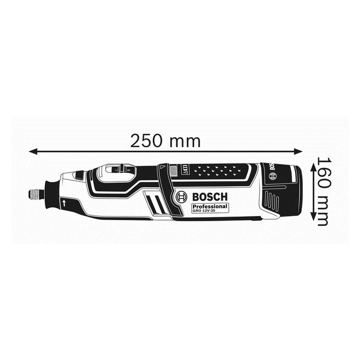 Bosch Professional GRO 12V-35