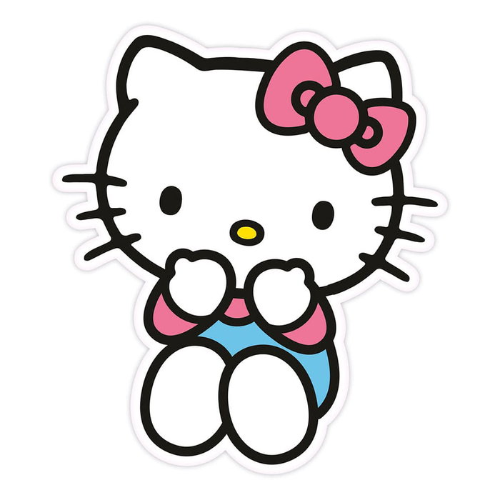 Sanrio oreiller Hello Kitty Blue Pants 36 cm Sanrio oreiller Hello Kitty Blue Pants 36 cm