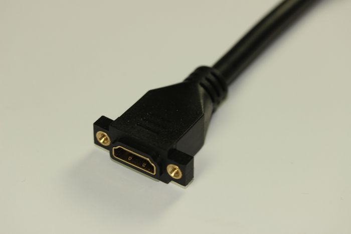 Vivolink Câble HDMI F/F pour plaque murale 15 cm Vivolink Câble HDMI F/F pour plaque murale 15 cm