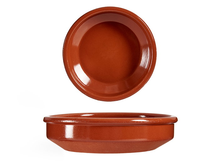 LA DEHESA Cazuela Ronde Sans Anses en Terre Cuite Réfractaire 18 cm Couleur Miel (Lot de 22) LA DEHESA Cazuela Ronde Sans Anses en Terre Cuite Réfractaire 18 cm Couleur Miel (Lot de 22)