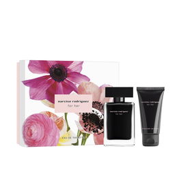 Narciso Rodriguez FOR HER Coffret Eau de Toilette 50 ml + Lait Corps 50 ml - Parfum Floral Musqué pour Femme