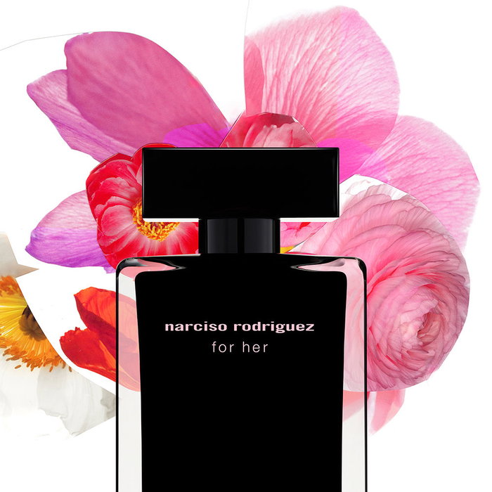 Narciso Rodriguez FOR HER Coffret Eau de Toilette 50 ml + Lait Corps 50 ml - Parfum Floral Musqué pour Femme