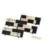 Bizak Rummikub Original - Jeu de chiffres de voyage en boîte métallique - Version de qualité