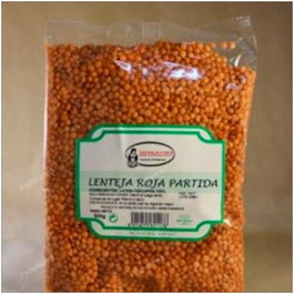INTRACMA Lentilles rouges décortiquées 500g