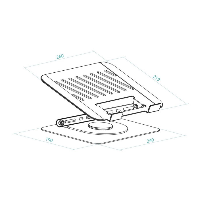 Écran TooQ PH-DAFNE-S 17" Argenté