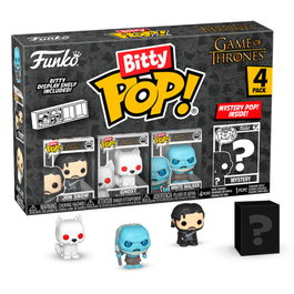 FUNKO Blister 4 figurines Bitty POP Game of Thrones Jon Snow