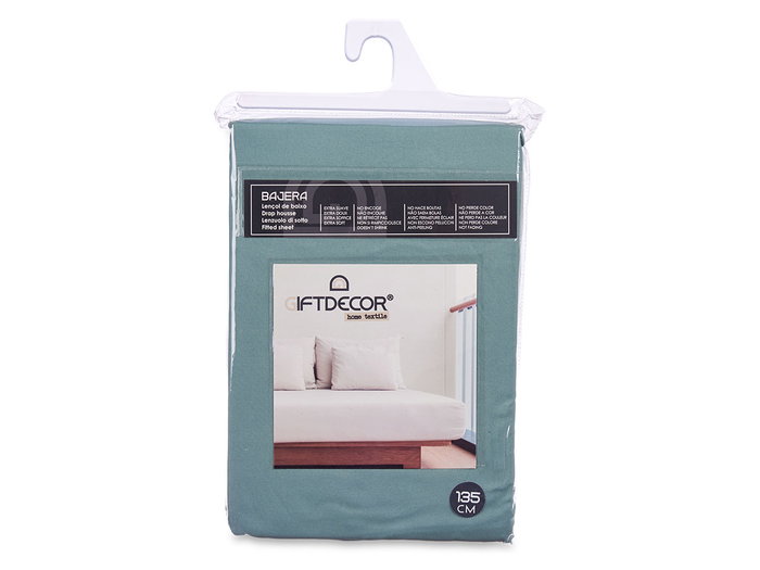Giftdecor Bajera 135 cm Color Menta Housse de Matelas 160x200 cm (Set de 12) Giftdecor Bajera 135 cm Color Menta Housse de Matelas 160x200 cm (Set de 12)