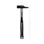 WOLFPACK LINEA PROFESIONAL Marteau de menuisier 22 mm