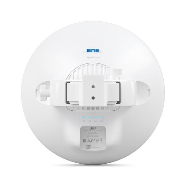 Ubiquiti Station PtMP 60 GHz avec technologie Wave, radio de secours 5 GHz, portée jusqu'à 5 km, support mode routeur et antenne GPS intégrée