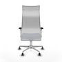 Piqueras y Crespo Fauteuil de Bureau Albacete Bleu Marine et Blanc