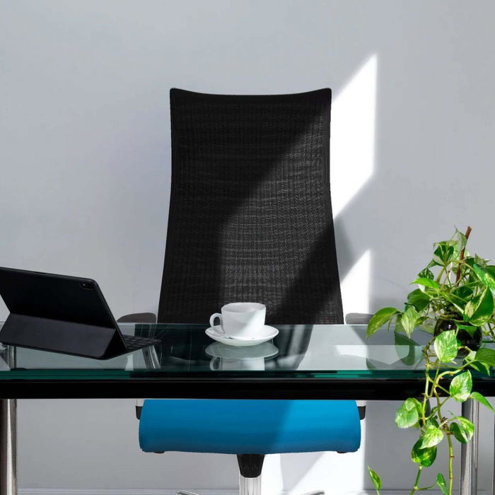 Piqueras y Crespo Fauteuil de Bureau Albacete Bleu Marine et Blanc Piqueras y Crespo Fauteuil de Bureau Albacete Bleu Marine et Blanc