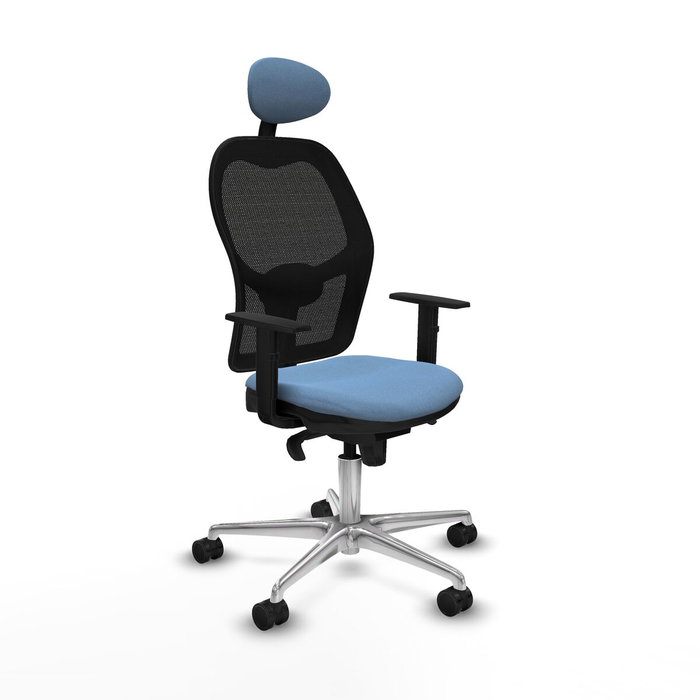 Piqueras y Crespo Chaise de Bureau 1D086N1 Bleu ciel Piqueras y Crespo Chaise de Bureau 1D086N1 Bleu ciel