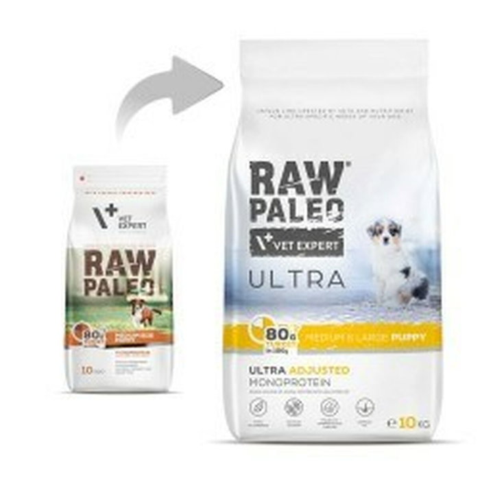 VETEXPERT Raw Paleo Ultra Medium & Large Puppy Turkey Dinde 10 kg