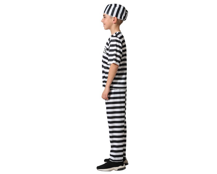BigBuy Carnival Déguisement Prisonnier Multicolore 3-4 Ans