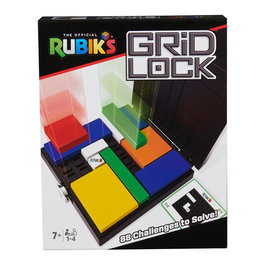 Spin Master Rubik's Jeu Gridlock 6070059 - Nouveau défi de puzzle pour raisonnement et vitesse - À partir de 7 ans