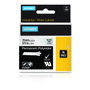 Dymo RhinoPRO Permanent Polyester Noir sur Transparent 1,9 cm x 5,5 m