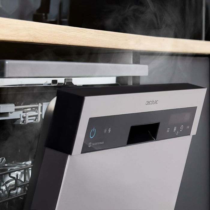 Lave-vaisselle Cecotec Bolero Aguazero 6500 Inox C 60 cm Acier