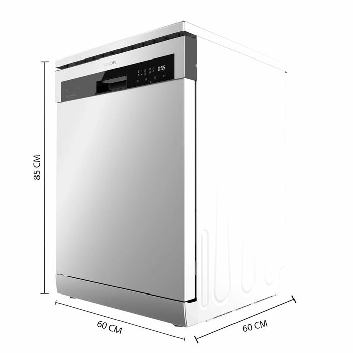 Lave-vaisselle Cecotec Bolero Aguazero 6500 Inox C 60 cm Acier