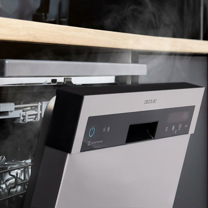 Lave-vaisselle Cecotec Bolero Aguazero 6500 Inox C 60 cm Acier