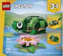LEGO Creator 3-en-1 La Tortue et la Fleur de Nénuphar 31377