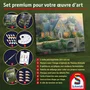 Schmidt Spiele My Art Noble - Kit de peinture Premium - Manoir Éclairé - Dès 12 ans