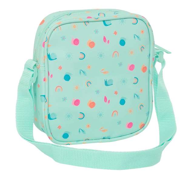 Safta Bolsito Caracol - Sac bandoulière facile à nettoyer pour enfant d'âge préscolaire, 16 x 18 x 4 cm Safta Bolsito Caracol - Sac bandoulière facile à nettoyer pour enfant d'âge préscolaire, 16 x 18 x 4 cm